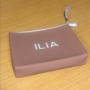 ILIA Blush Pink Makeup Pouch
